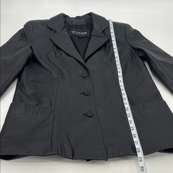 Wilsons Leather Vintage 90’s Rockstar Girlfriend Indie Mob Wife Moto Jacket - Picture 13 of 14